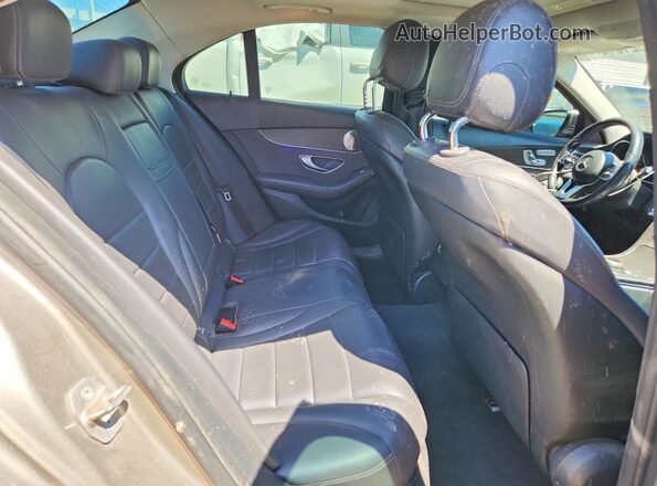 WDDWF8DB0LR526704 2020 MERCEDES-BENZ C Серебряный Вид задних сидений