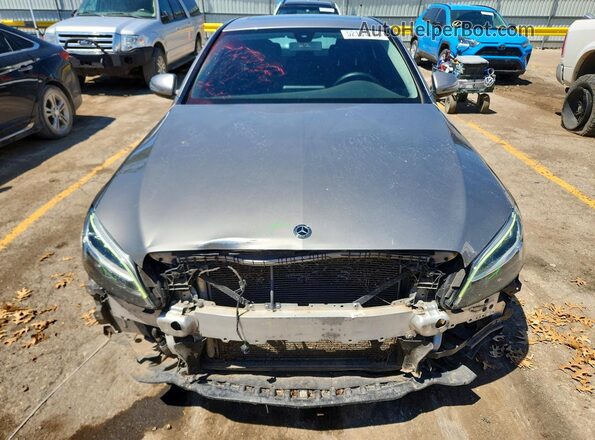 WDDWF8DB0LR526704 2020 MERCEDES-BENZ C Серебряный Вид спереди