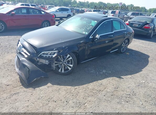 WDDWF8DB1LR562661 2020 MERCEDES-BENZ C-CLASS Черный Передняя левая четверть