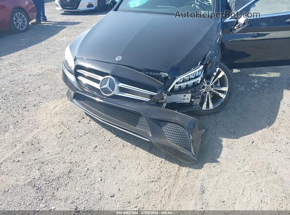 WDDWF8DB1LR562661 2020 MERCEDES-BENZ C-CLASS Черный Вид спереди