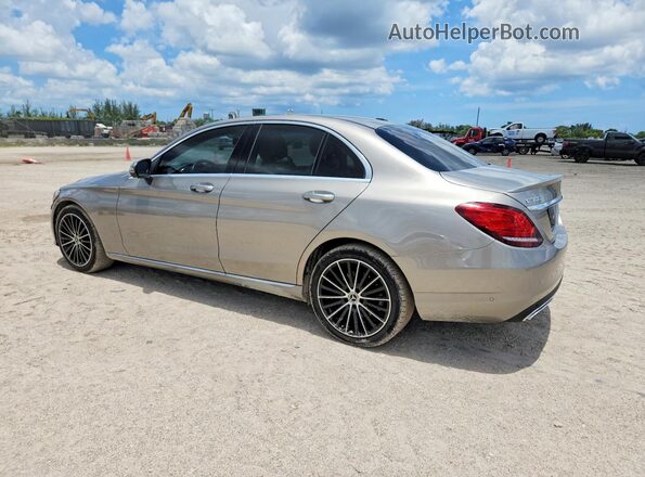 WDDWF8DB2LR526770 2020 MERCEDES-BENZ C Tan Rear left