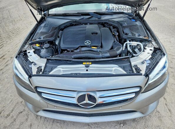 WDDWF8DB2LR526770 2020 MERCEDES-BENZ C Tan Rear interior view