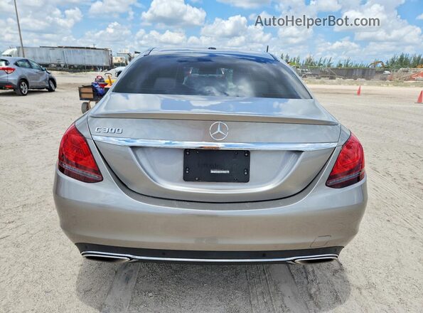 WDDWF8DB2LR526770 2020 MERCEDES-BENZ C Tan Rear view