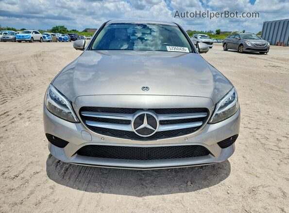 WDDWF8DB2LR526770 2020 MERCEDES-BENZ C Tan Front view