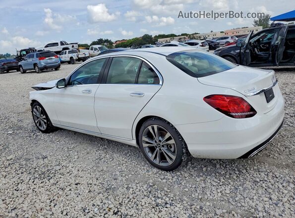 WDDWF8DB2LR539423 2020 MERCEDES-BENZ C Белый Задняя левая четверть