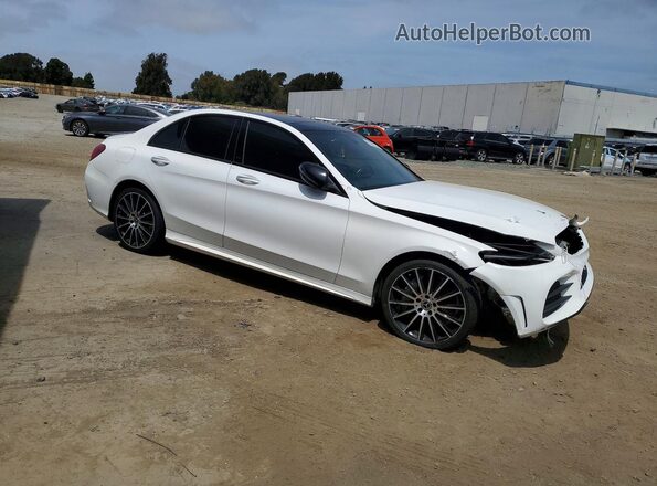 WDDWF8DB4LR527306 2020 MERCEDES-BENZ C White Delantero derecho
