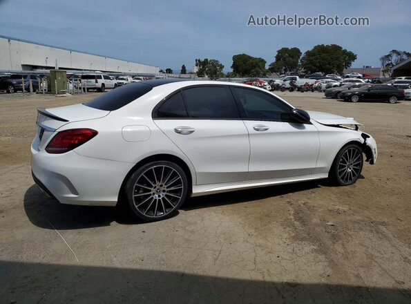 WDDWF8DB4LR527306 2020 MERCEDES-BENZ C White Trasero derecho