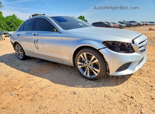 WDDWF8DB4LR549239 2020 MERCEDES-BENZ C Silver Передня права чверть