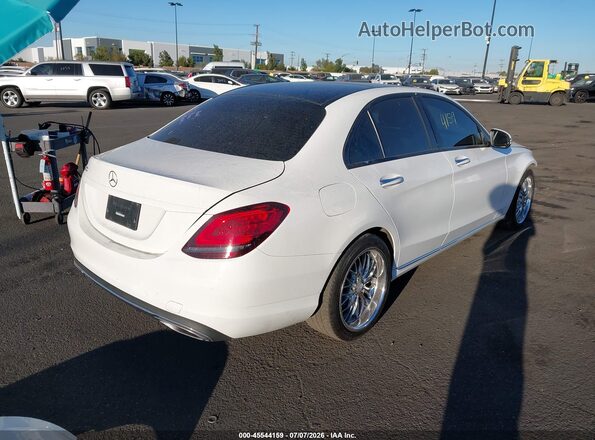 WDDWF8DB4LR557390 2020 MERCEDES-BENZ C-CLASS White უკანა მარჯვენა