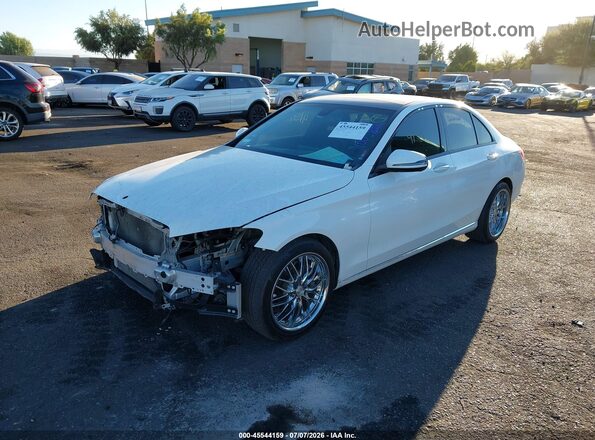 WDDWF8DB4LR557390 2020 MERCEDES-BENZ C-CLASS White წინა მარცხენა ხედი სამი მეოთხედიდან
