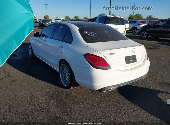 WDDWF8DB4LR557390 2020 MERCEDES-BENZ C-CLASS White უკანა მარცხენა