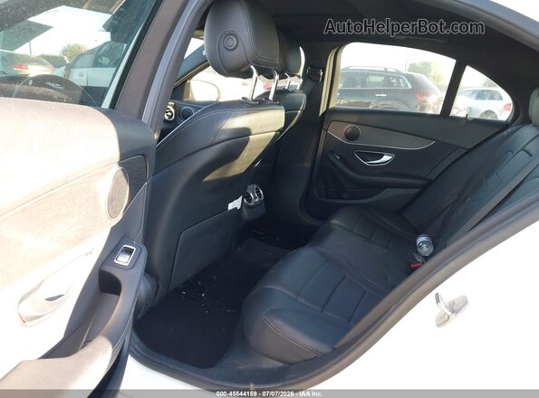 WDDWF8DB4LR557390 2020 MERCEDES-BENZ C-CLASS White VIN კოდის სტიკერის ხედი