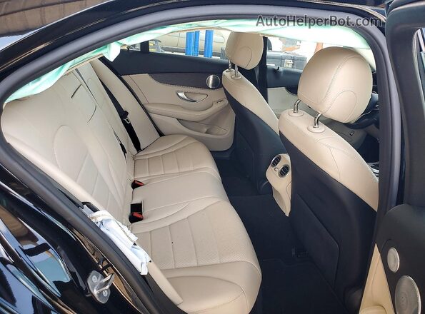 WDDWF8DB5LR544499 2020 MERCEDES-BENZ C Black Vista de los asientos traseros