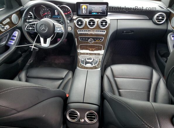 WDDWF8DB5LR545703 2020 MERCEDES-BENZ C Black წინა პანელის ხედი