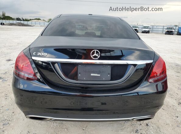 WDDWF8DB5LR545703 2020 MERCEDES-BENZ C Black უკანა ხედი