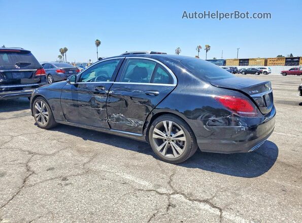 WDDWF8DB6LR525721 2020 MERCEDES-BENZ C Черный Задняя левая четверть