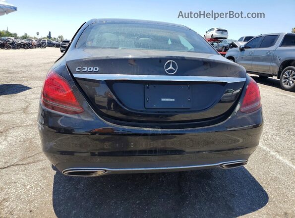 WDDWF8DB6LR525721 2020 MERCEDES-BENZ C Черный Вид сзади