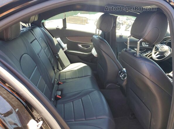 WDDWF8DB6LR525721 2020 MERCEDES-BENZ C Черный Вид задних сидений