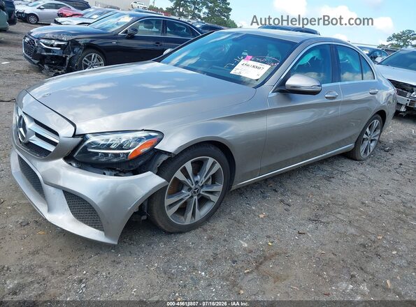 WDDWF8DB6LR534645 2020 MERCEDES-BENZ C-CLASS Tan Передня ліва чверть