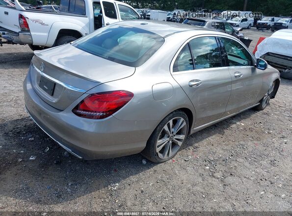 WDDWF8DB6LR534645 2020 MERCEDES-BENZ C-CLASS Tan Задня права чверть