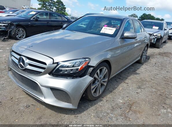 WDDWF8DB6LR534645 2020 MERCEDES-BENZ C-CLASS Tan Вид спереду