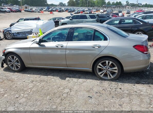 WDDWF8DB6LR534645 2020 MERCEDES-BENZ C-CLASS Tan Панорамний вид салону 360°