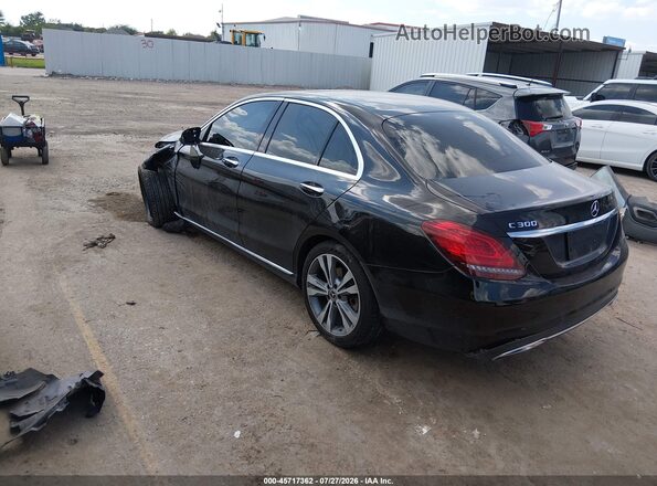 WDDWF8DB8LR545503 2020 MERCEDES-BENZ C-CLASS Black Задня ліва чверть