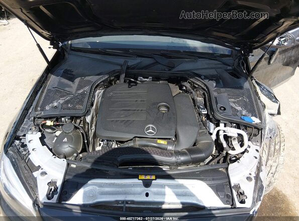 WDDWF8DB8LR545503 2020 MERCEDES-BENZ C-CLASS Black Вид ззаду