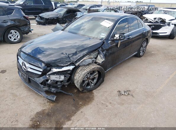 WDDWF8DB8LR545503 2020 MERCEDES-BENZ C-CLASS Black Передня ліва чверть