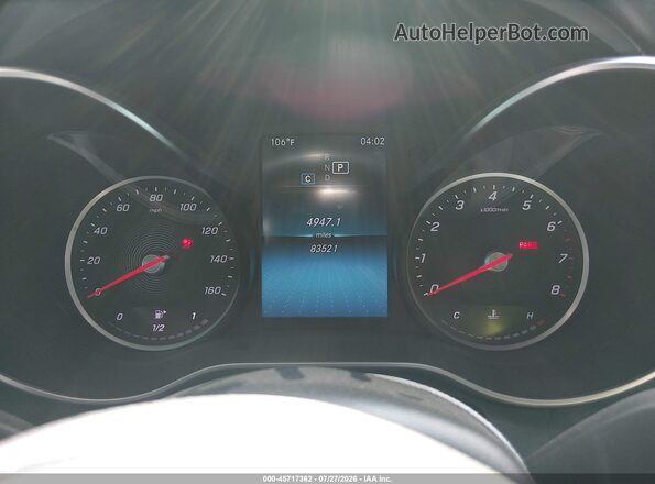 WDDWF8DB8LR545503 2020 MERCEDES-BENZ C-CLASS Black Вид задніх сидінь