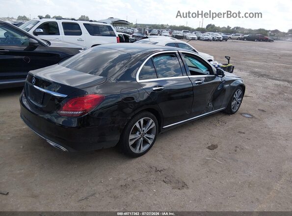 WDDWF8DB8LR545503 2020 MERCEDES-BENZ C-CLASS Black Задня права чверть