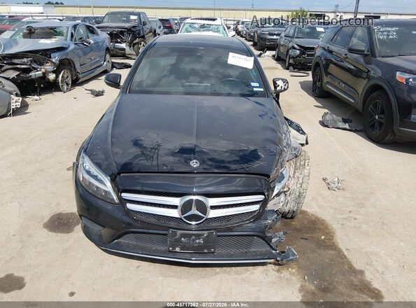 WDDWF8DB8LR545503 2020 MERCEDES-BENZ C-CLASS Black Вид спереду