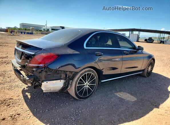 WDDWF8DBXKR480992 2019 MERCEDES-BENZ C Blue Trasero derecho