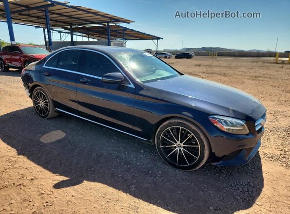 WDDWF8DBXKR480992 2019 MERCEDES-BENZ C Blue Delantero derecho