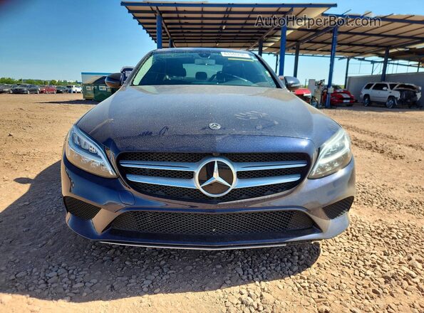 WDDWF8DBXKR480992 2019 MERCEDES-BENZ C Blue Vista frontal