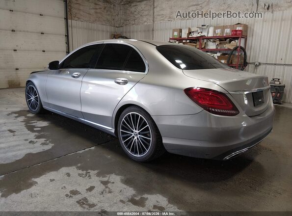 WDDWF8EB0KR517627 2019 MERCEDES-BENZ C-CLASS Серебряный Задняя левая четверть