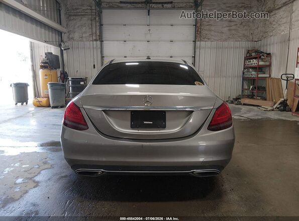 WDDWF8EB0KR517627 2019 MERCEDES-BENZ C-CLASS Серебряный 