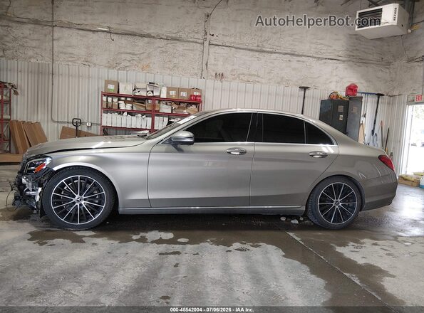 WDDWF8EB0KR517627 2019 MERCEDES-BENZ C-CLASS Серебряный 