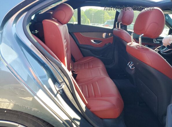 WDDWF8EB0LR543470 2020 MERCEDES-BENZ C Gray Rear seats view