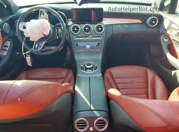 WDDWF8EB0LR543470 2020 MERCEDES-BENZ C Gray Dashboard view