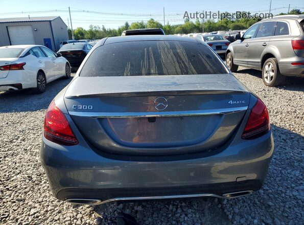 WDDWF8EB0LR543470 2020 MERCEDES-BENZ C Gray Rear view