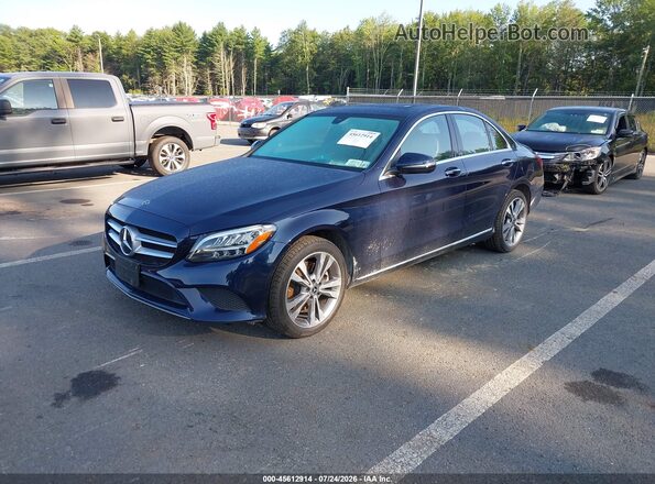 WDDWF8EB2LR540022 2020 MERCEDES-BENZ C-CLASS Blue Vista tres cuartos delantera izquierda