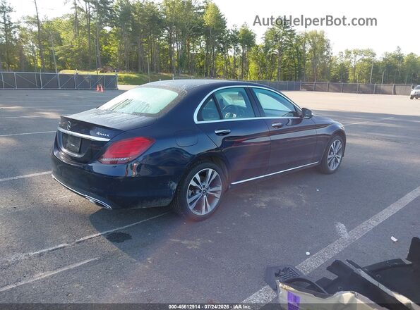 WDDWF8EB2LR540022 2020 MERCEDES-BENZ C-CLASS Blue Trasero derecho