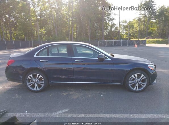WDDWF8EB2LR540022 2020 MERCEDES-BENZ C-CLASS Blue Vista interior de 360 grados