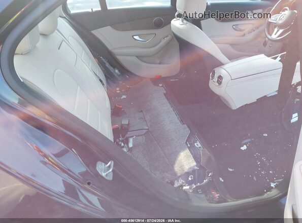 WDDWF8EB2LR540022 2020 MERCEDES-BENZ C-CLASS Blue Vista de la etiqueta del VIN