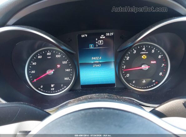 WDDWF8EB2LR540022 2020 MERCEDES-BENZ C-CLASS Blue Vista de los asientos traseros