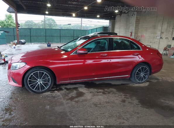 WDDWF8EB3LR547142 2020 MERCEDES-BENZ C-CLASS Red 360 interior view