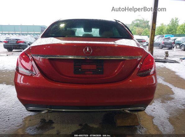 WDDWF8EB3LR547142 2020 MERCEDES-BENZ C-CLASS Red 