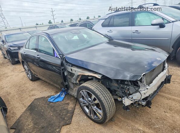 WDDWF8EB6LR550567 2020 MERCEDES-BENZ C Черный Передняя правая четверть
