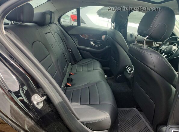 WDDWF8EB6LR550567 2020 MERCEDES-BENZ C Черный Вид задних сидений